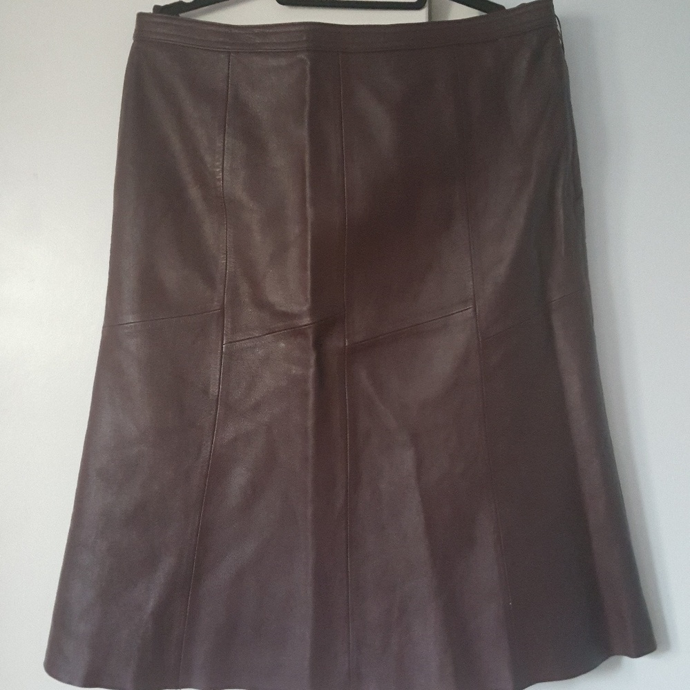Genuine Leather skirt